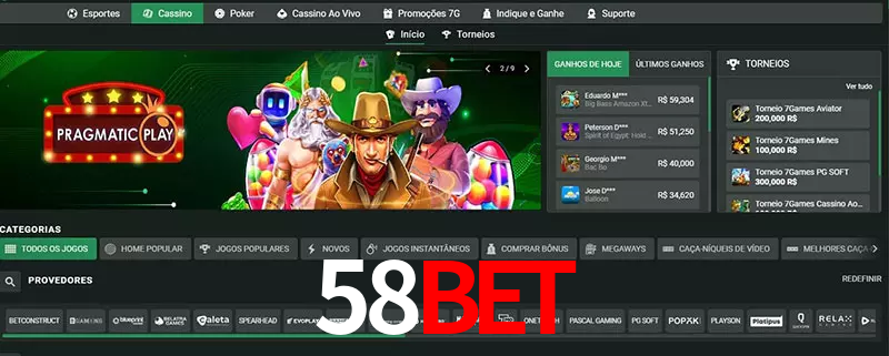 cassino 58BET